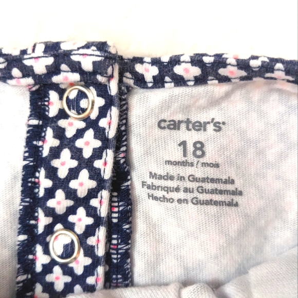 Carter's Baby Flower Print Top - Picture 5 of 6